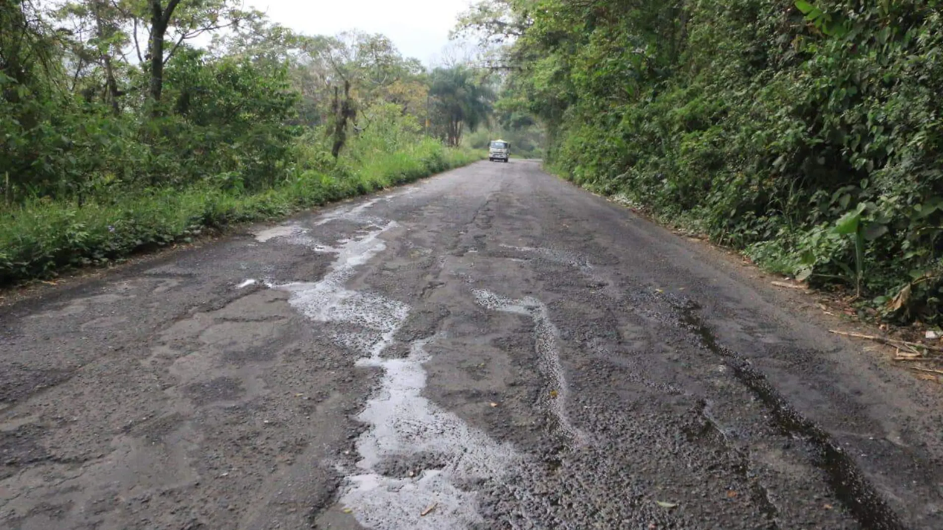 Tramo carretero Fortín-Conejos